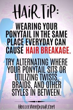 Hair Instagram Story, Hair In A Ponytail, Acne Hacks, Hacks Makeup, Eyeliner Hacks, Tutorial Hair, Damage Hair, Tips Hair, Hair Instagram