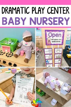 the baby nursery play center is filled with toys and books for babies to learn how to use