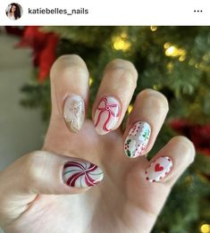 Christmas Vacation Nails, Retro Christmas Nails, Christmas Makeup, Christmas Nails, Nail Inspo, Nail Art, Nail Arts