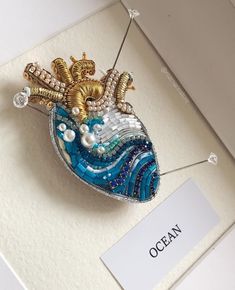 the brooch is on display at the ocean museum in san francisco, calif