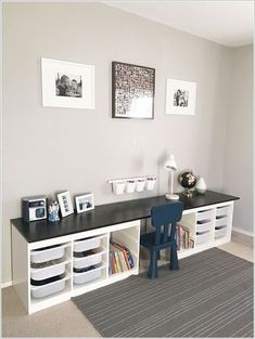 15 Wonderful IKEA Hacks for Your Kids Room Trofast Ikea, Diy Playroom, Childrens Desk, Ikea Trofast, Ikea Kids, Decor Ikea, Toy Rooms, Big Boy Room, Boys Bedrooms