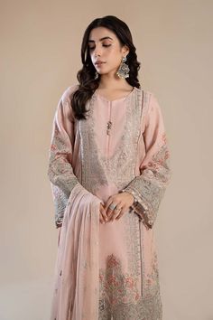 Maria B DW-EA24-11 Casual Prets 2024 Original brand suit fabric and photography lite diffrance in actual print. Maria B, Shalwar Kameez, Suit Fabric, Clothing Brand, Online Shopping, The Originals, Clothes For Women, Photography, Fabric