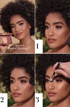 What it is: An all-in-one three-well palette featuring a bronzer, a highlighter and a blush that deliver warmth and glow to your skin.What it does: This essential trio delivers a lightweight, buttery feel and seamless blend, illuminating all skin tones and delivering long-lasting, natural radiance. The easy-to-apply, buildable formulas glide across your skin while staying color-true. Each can be used on your face and bodyItalian Summer shades include:- Bronzer in Pompia- Highlighter in Sardinia- How To Apply Blush, Summer Shades, Face Palette, Cupids Bow, Tropical Getaways, Sardinia, Anastasia Beverly Hills, Bronzer, Highlighter