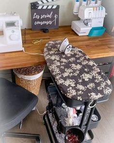 Small Ironing Board, Mobile Cart, Shoelace Patterns, Small Deck Decorating Ideas, Sewing Room Organization, Deck Decorating Ideas, Small Deck, Deck Decorating Ideas On A Budget, Diy Furniture Easy