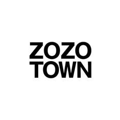 the zozo town logo is shown in black and white on a white background