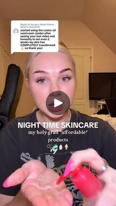 22K views · 345 reactions | Replying to @Hungry Heart Home - Wren i love that yall are loving vani cream + castor oil!! 🫶🏼 heres another affordable nighttime skin care routine @La Roche-Posay @Bioderma Canada#skincareroutine #nighttimeskincare #affordableskincare | Vanilla swirl Vani Cream, Hungry Hearts, Night Time Skin Care Routine, Nighttime Skincare, Affordable Skin Care, Roche Posay, La Roche Posay, Wren