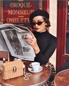 ... French Fashion Photography, European Cafe Aesthetic, European Photoshoot, Baret Outfit, Portret Feminin, Taylor Lashae, Paris Italy, Parisian Aesthetic, Cafe Aesthetic