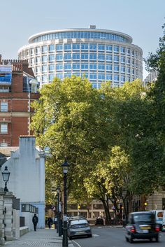 Squire and Partners unveils renovation of brutalist offices in London