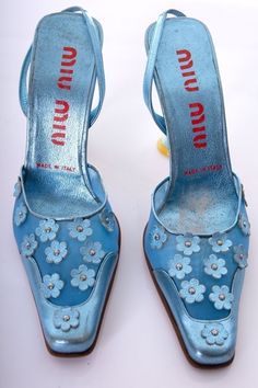 Vintage Miu Miu, Mesh Heels, Miu Miu Shoes