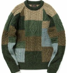 Grandpa Sweater, Knitwear Men, Men's Knit, Brown Sweater, Looks Style, Sweater Weather, Men's Sweater