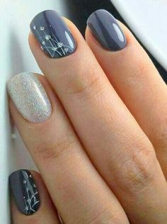 Christmas Nail Colors, Bridal Nail Art, Smink Inspiration, Short Nail, Nail Art Wedding, Winter Nail Art