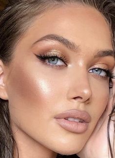 Spring Eye Makeup, Summer Eye Makeup, Wedding Hairstyles And Makeup, Makeup Sephora, Makeup Tip, Glossy Makeup, Smink Inspiration, Pinterest Makeup, Braut Make-up