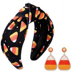 PRICES MAY VARY. 【Halloween Headband】: Celebrate Halloween wearing these eye-catching spooky headband for a fun way to be seen on trick-or-treat night! Features comfy wide top knot headband printed with a series of classic Halloween patterns, like pumpkin, candy corn, ghost, Boo, spider, skeleton and so on, will incredibly spooky festive for your Halloween outfits. Whether you appear as a vampire, witch or gloomy angel, with this Halloween knotted headbands you will be an unforgettable Halloween Halloween Party Hair Accessories With Ears, Halloween Headband With Ears, Halloween Ears Headband Hair Accessories, Halloween Costume Accessories: Ear Headband, Halloween Costume Accessories: Ears Headband, Halloween Costume Accessories Headband With Ears, Adjustable Fun Halloween Costume Accessories, Halloween Costume Accessories Ears As Gift, Halloween Party Headband