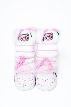 Gloomy Bear Moon Boots, Gloomy Bear Accessories, Gloomy Bear Clothes, Harajuku Style Outfits, Singer Inspiration, Boot Brush, Digital Wardrobe, Gloomy Bear, Goth Shoes