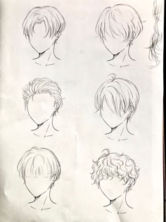 How to Draw Anime Boys Hair How To Draw A Hair Anime, How To Draw Hair For Boys, Anime Hair Reference Boy, How To Draw Anime Hair Tutorials, How To Sketch Hair Male, Boys Hair Reference, Anime Reference Hair, Male Anime Hair Reference, Drawing Hair Ideas Male