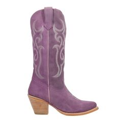 These boots have a classic western look with a fashion forward roughout leather that lends itself to elegance in its simplicity. Size: 10.  Color: Purple.  Gender: female.  Age Group: adult. Ankle Cowgirl Boots, Cowgirl Boots Square Toe, Thick Heel Boots, Square Toe Western Boots, Dresses With Cowboy Boots, Purple Shoes, Western Boots Women, Cowboy Boots Women, Western Cowboy Boots