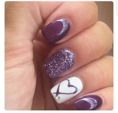 Diy Valentine's Nails, Unghie Nail Art, Cute Gel Nails, Dipped Nails