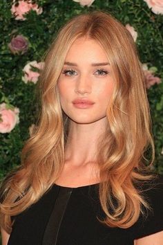 Strawberry Blonde Hair Color Jahodová Blond, Gold Blonde Hair, Honey Blonde Hair Color, Color Rubio, Beautiful Blonde Hair, Golden Blonde Hair, Cool Blonde Hair