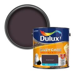 dulux easy care paint in dark brown