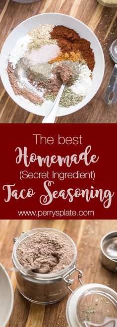 the best homemade facial ingredient for face seasoning on a wooden table with spoons