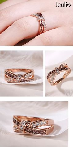 Delicate Diamond Rings For Women, Ring Designs Platinum, New Pendant Design Gold, Beautiful Stone Rings, Elegant Ring Designs, Woman Ring Design, Engagement Ring Design For Women Gold, Silver Ring Designs For Women, Jewelry Design Rings