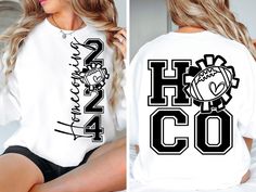 Homecoming Tee Shirts, Hoco Shirt Ideas, Homecoming Shirt Ideas, Football High School, Homecoming Football, Homecoming 2024, Hoco 2024, Football Spirit, Cheer Tshirts