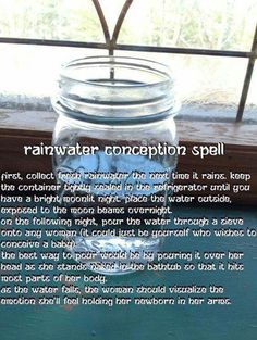 Water Spells, Spiritual Affirmations, Nature Witch, Easy Spells, Fertility Diet, New Moon Rituals