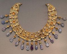 Byzantine Gold, Byzantine Jewelry, Byzantine Necklace, Historical Jewellery, Greek Jewelry, Gold Collar, Ancient Jewelry