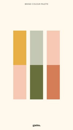 an image of the color palettes used in this book, called gatlo