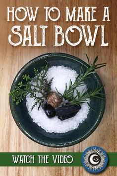 Protection Bowl Witchcraft, Cleansing Front Door, Magical Front Door, Salt Bowl Cleansing, Salt Protection Bowl, House Protection Spell Front Doors, Front Door Cleansing Ritual, Protection Salt Recipe, Witchy Home Protection