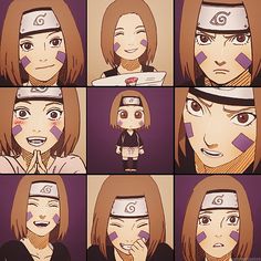 the many faces of naruto from naruto