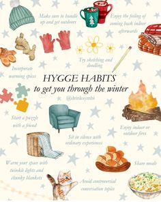 Hygge Aesthetic, Hygge Winter, Winter Hygge, Christmas Bucket List, Winter Wellness, Hygge Life, Winter Bucket List, Hygge Lifestyle, Winter Solstice