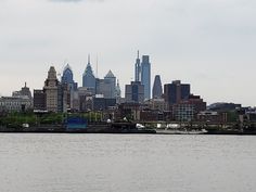 there is a large body of water in front of the city