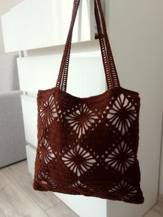 Beautiful handbag crochet Handmade NEW 39 cm x 36 cm Brown Crochet Shopping Bag For Beach Season, Brown Crochet Bag For Beach Season Shopping, Brown Crochet Bag For Shopping During Beach Season, Handmade Brown Summer Shoulder Bag, Handmade Summer Brown Shoulder Bag, Brown Bohemian Crochet Tote Bag, Summer Crochet Bag Hand Knitted For Shopping, Handmade Brown Shoulder Bag For Beach Season, Hand Knitted Crochet Tote Bag For Summer