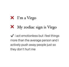 i'm a virgo and my zodiac sign is virgo