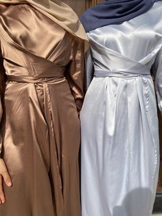 caramel and ash grey Satin Wrap Dresses Satin Midi Dress With Tie Waist For Evening, Elegant Satin Wrap Dress For Night Out, Formal Silk Dress With Tie Waist, Elegant Satin Faux Wrap Dress, Elegant Party Wrap Dress With Faux Wrap, Elegant Silk Wrap Dress For Night Out, Elegant Draped Wrap Dress For Party, Elegant Draped Party Wrap Dress, Elegant Evening Dress With Sashes