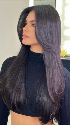 Long Natural Layers, Haircut In Layers For Long Hair, Medium Layers For Long Hair, Front Layers Long Hair, Layered Haircuts Straight Hair, Layered Haircuts Straight, Haircuts For Long Hair Straight, Indian Hair Cuts, Face Hairstyles