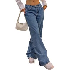 Product Show： Street Style Denim, Low Waist Pants, Leg Women, Moda Denim, Low Waist Jeans, Streetwear Jeans, Womens Fashion Jeans, Middle Age Fashion, Moda Jeans