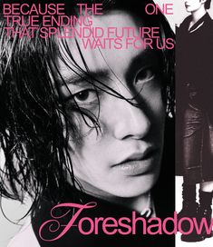 an advertisement for the upcoming album, foreshadown