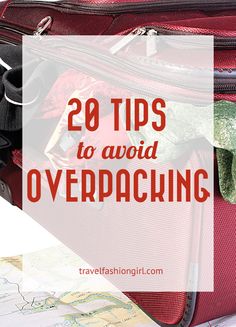 an open red suitcase with the words 28 tips to avoid overpaying on it