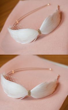 Wedding Headpiece Vintage, Vintage Feather, Hair Accessories Vintage, Headpiece Wedding, Diy Hair Bows, Wedding Headpiece