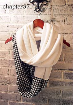 DIY Infinity Scarf Diy Infinity Scarf, Infinity Scarf Tutorial, Scarf Sewing, Scarf Sewing Pattern, Sewing Scarves, Infinity Scarfs, Polka Dot Chair, Patchwork Scarf, Scarf Tutorial