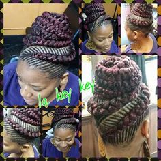 Spring Braids, Cornrow Updo Hairstyles, Cornrows For Girls, Beyonce Braids, Different Braid Styles, Hairstyle 2024, Short Hair Twist Styles