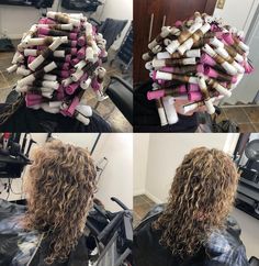 Modern Perm with Random Waves Perm Medium Hair Length, Types Of Perms Medium Mid Length, 2024 Perm Hair, Wavy Perms For Medium Length Hair, Perm Rod Sizes And Results, Perm Sizes Curls, Types Of Perms Before And After, Body Wave Perm Before And After, Spiral Perm Before And After