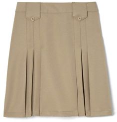 French Toast Big Girls Front Pleated Skirt with Tabs Girls School Uniform, Skirt Trends, Girls School, Plus Size Designers, Big Clothes, Plus Size Shopping, 4 20, Kids Bottoms, Boot Shoes Women