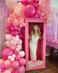 Barbie-Bride-To-Be-Hen-Party-Outfit Barbie Themed 18th Birthday, Barbie Theme Hen Party, Barbie Theme Hens, Barbie Themed Decor, 30th Birthday Barbie Theme, Barbie Sweet Sixteen, 18th Birthday Barbie Theme, Barbie Theme 21st Birthday, 18th Barbie Themed Birthday Party