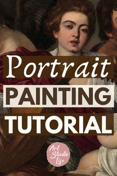 the title for portrait painting with an image of a woman