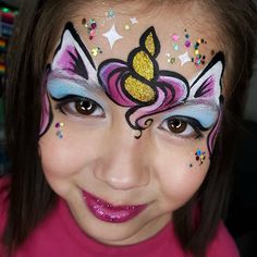 Mermaid Face Paint, Face Paints, Unicorn Makeup