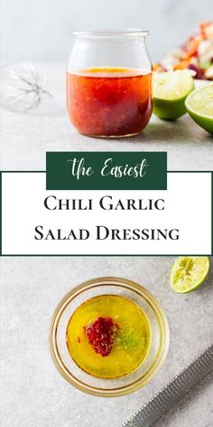 the best chili garlic salad dressing