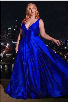 Upgrade your formal attire with our Luxurious Plus Size Sleeveless Glitter Satin A Line Gown. Made with high-quality glitter satin fabric, this gown is luxuriously soft and eye-catching. Its sleeveless design and A-line silhouette flatter all body types, making you look and feel elegant for any occasion. 95% Polyester, 5% Spandex Machine Wash Brand Size Dress Bust Waist Hip XS 0-2 31-32.5'' 23-24'' 31-34" S 4--6 33-35'' 25-26'' 35-37" M 8--10 35-36'' 27-28'' 38-39" L 12--14 38-40'' 29-31'' 40-42 Outfits Azul, Stretch Satin Fabric, Cinderella Divine, Cinderella Dresses, Sleeveless Gown, Contemporary Chic, Satin Gown, A Line Gown, Stretch Satin